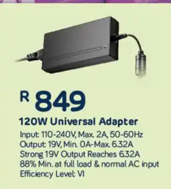 Computer Mania HuntKey - 120W Universal Adapter offer