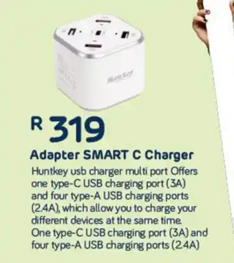 Computer Mania HuntKey - Adapter Smart C Charger offer