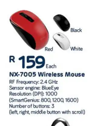 Genius - NX-7005 Wireless Mouse