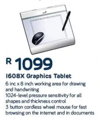 Computer Mania Genius - I608X Graphics Tablet offer