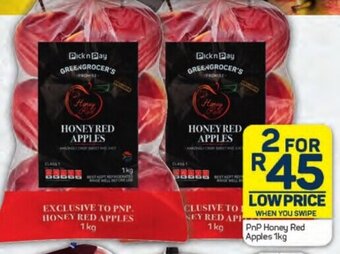 Pick n Pay PnP Honey Red Apples 1kg offer