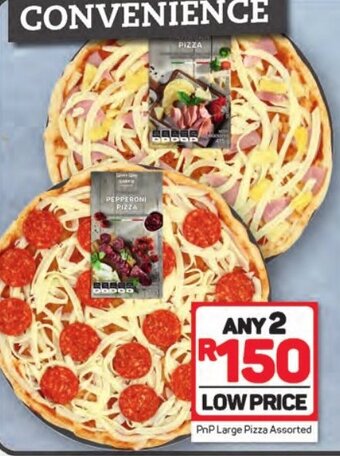 Pick n Pay PnP Large Pizza Assorted offer