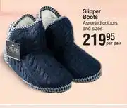 Dis-Chem Gear slipper boots-per pair offer