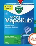 Dis-Chem Vicks vaporub value pack-100g per pack offer