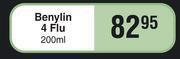 Benylin 4 flu-200ml