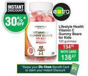 Dis-Chem Lifestyle health vitamin c gummy bears for kids-120 gummies offer