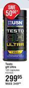 Dis-Chem Usn testo gh ultra-120 capsules offer