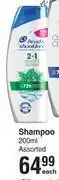 Dis-Chem Head & shoulders shampoo assorted-200ml each offer