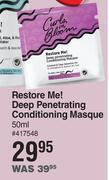 Dis-Chem Curls in bloom restore me! deep penetrating conditioning masque-50ml offer