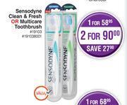 Dis-Chem Sensodyne clean & fresh or multicare toothbrush-for 1 offer