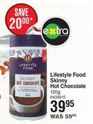 Dis-Chem Lifestyle food skinny hot chocolate-120g offer