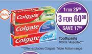 Dis-Chem Colgate toothpaste assorted-100ml offer