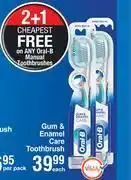 Dis-Chem Oral-b gum & enamel care toothbrush-each offer