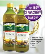 Dis-Chem Lifestyle food cold pressed extra virgin olive oil-for 1 x 1ltr offer