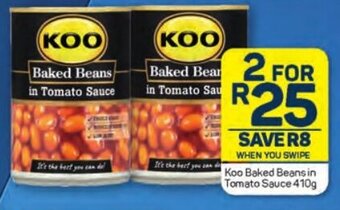 Pick n Pay Koo Baked Beans in Tomato Sauce 410g offer