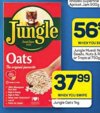 Pick n Pay Jungle Oats 1kg offer