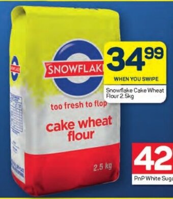 Pick n Pay Snowflake Cake Wheat Flour 2.5kg offer