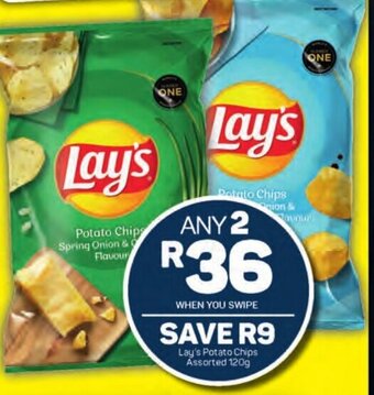 Lay's Potato Chips Assorted 120g