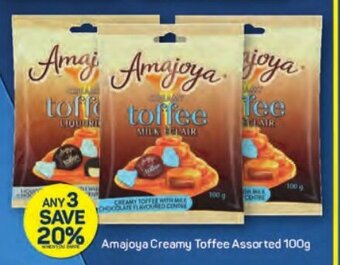 Amajoya Creamy Toffee Assorted 100g