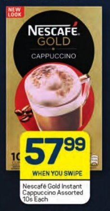 Nescafe Gold Instant Cappuccino Assorted 10s each