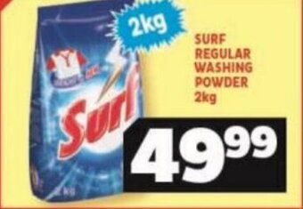 Usave Surf Regular Washing Powder 2kg offer