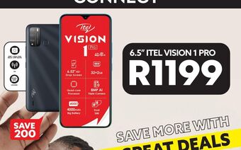 Ackermans 6.5 itel vision 1 pro offer