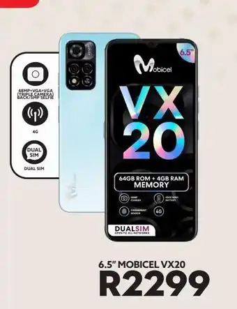 Ackermans 6.5 mobicel vx20 offer