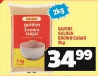 Usave Savers Golden Brown Sugar 2kg offer