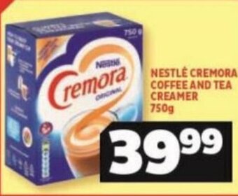 Usave Nestle Cremora Coffee and Tea Creamer 750g offer