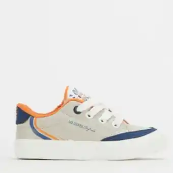 Zando Lee cooper boys jimmy sneakers grey/navy/orange offer