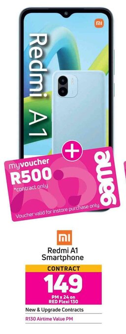 Game Redmi A1 Smartphone offer