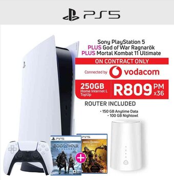 Game Sony Playstation 5 Plus God of War Ragnarok Plus Mortal Kombat 11 Ultimate offer