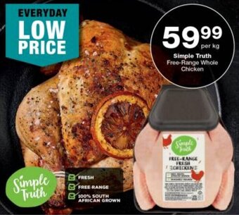 Checkers Simple Truth Free-Range Whole Chicken offer