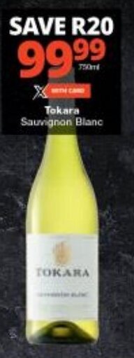 Checkers Tokara Sauvignon Blanc offer