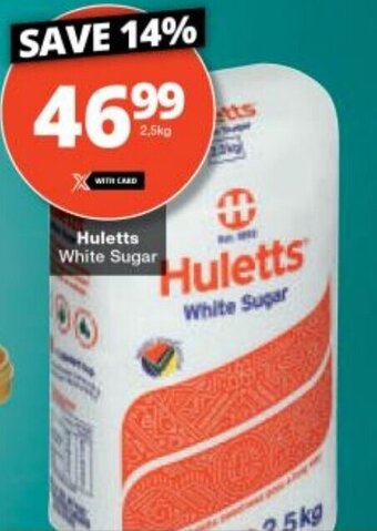 Checkers Huletts White Sugar offer