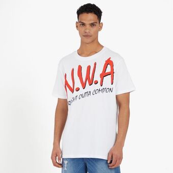 Sportscene Redbat x music men's white t-shirt offer