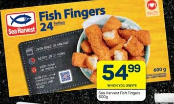 Pick n Pay Sea Harvest Fish Fingers 600g offer
