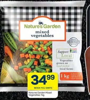 Pick n Pay Natures Garden Mixed Vegetables 1kg offer