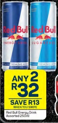 Pick n Pay Red Bull Energy Drink Assorted 250ml offer