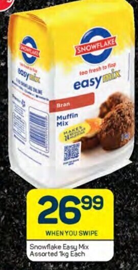 Pick n Pay Snowflake Easy Mix Assorted 1kg Each offer