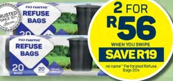 Pick n Pay no name Perforated Refuse Bags 20s offer