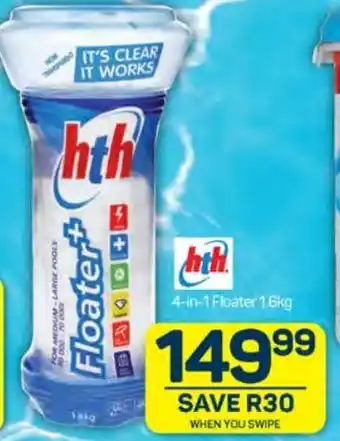 Pick n Pay hth 4-in-1 Floater 1.6kg offer