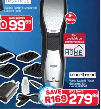 Pick n Pay bennett read Versa Style 9 Piece + Grooming Set Model: HAR501 offer