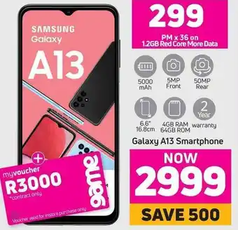Game Galaxy Galaxy A13 Smartphone offer