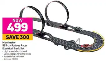 Game Merrimaker 565 cm Furious Racer Electrical Track Set offer