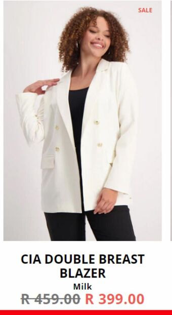 Cia double breast blazer