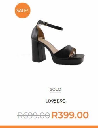 Solo Shoes Sandals offer