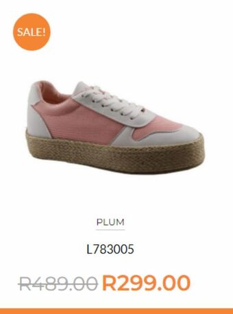 Solo Shoes Plum offer