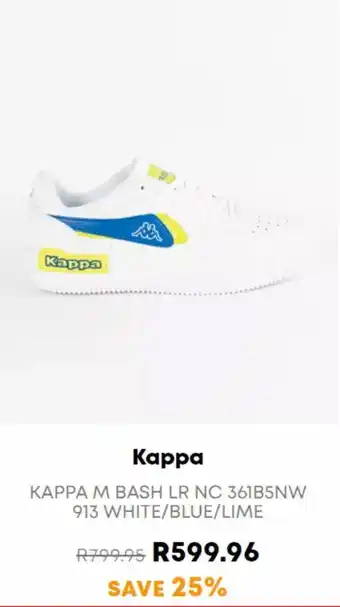 Footgear Kappa m bash lr nc 361b5nw offer