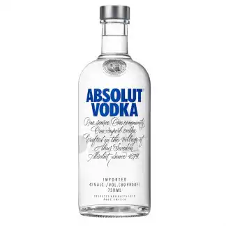 Absolut vodka (1x750ml)